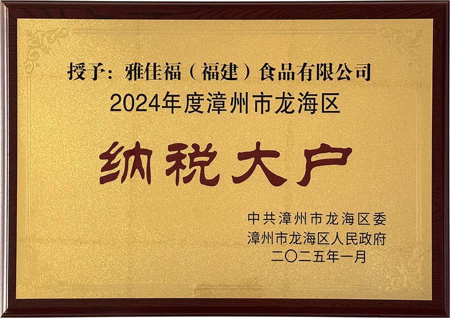 2024年纳税大户