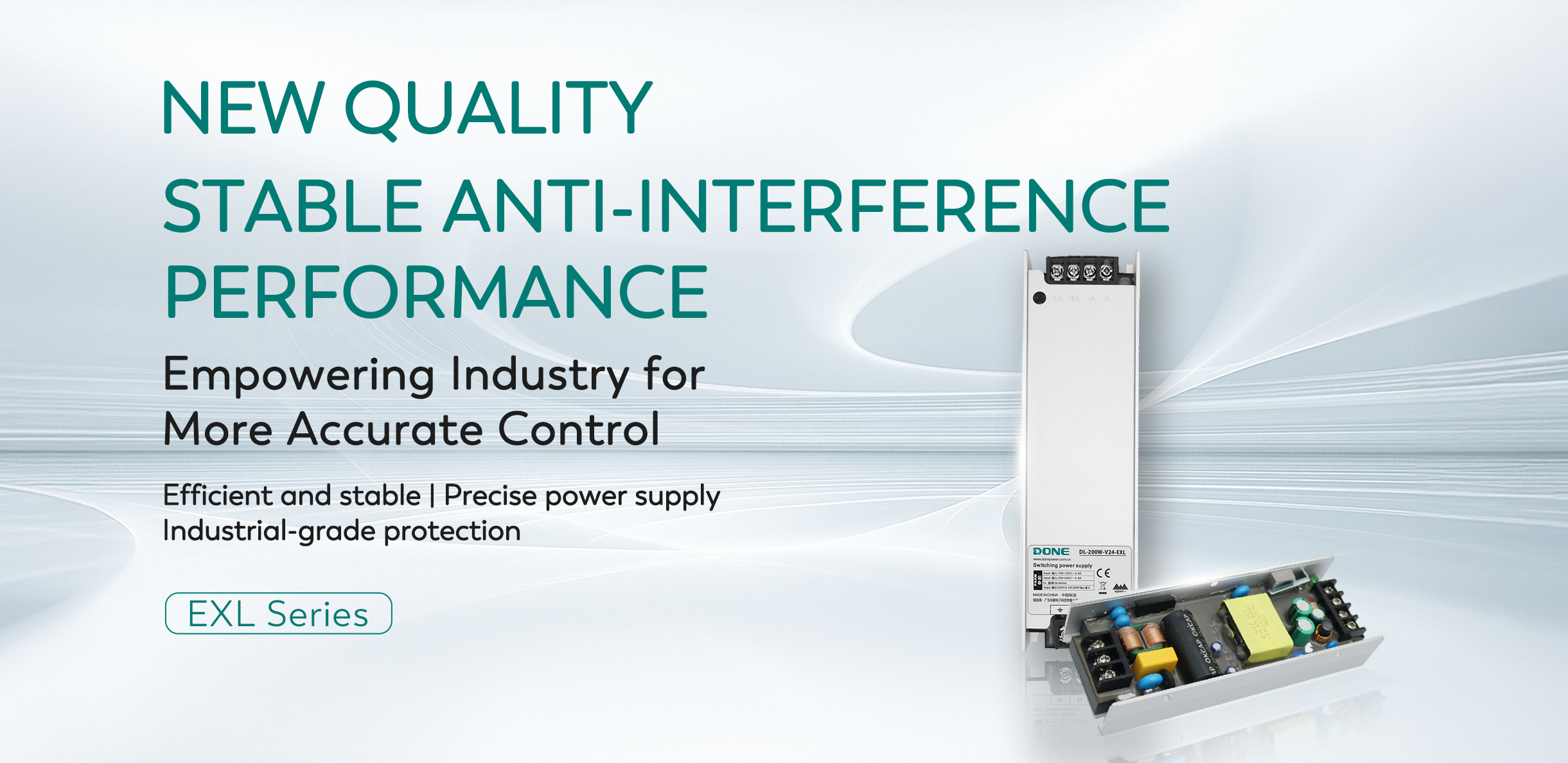 Product Information | | New Quality EXL Series: Empowering Industry for More Accurate Control