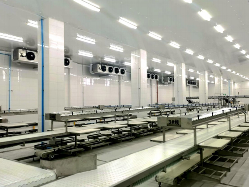 清远市万安食品有限公司制冷系统安装 (氟系统)