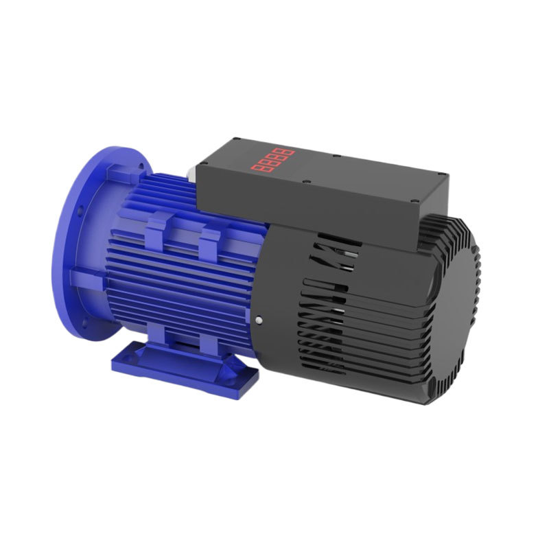 Permanent magnet integrated machine motor