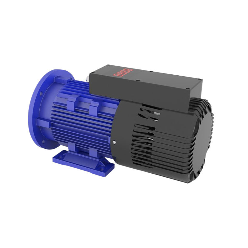 Permanent magnet integrated machine motor