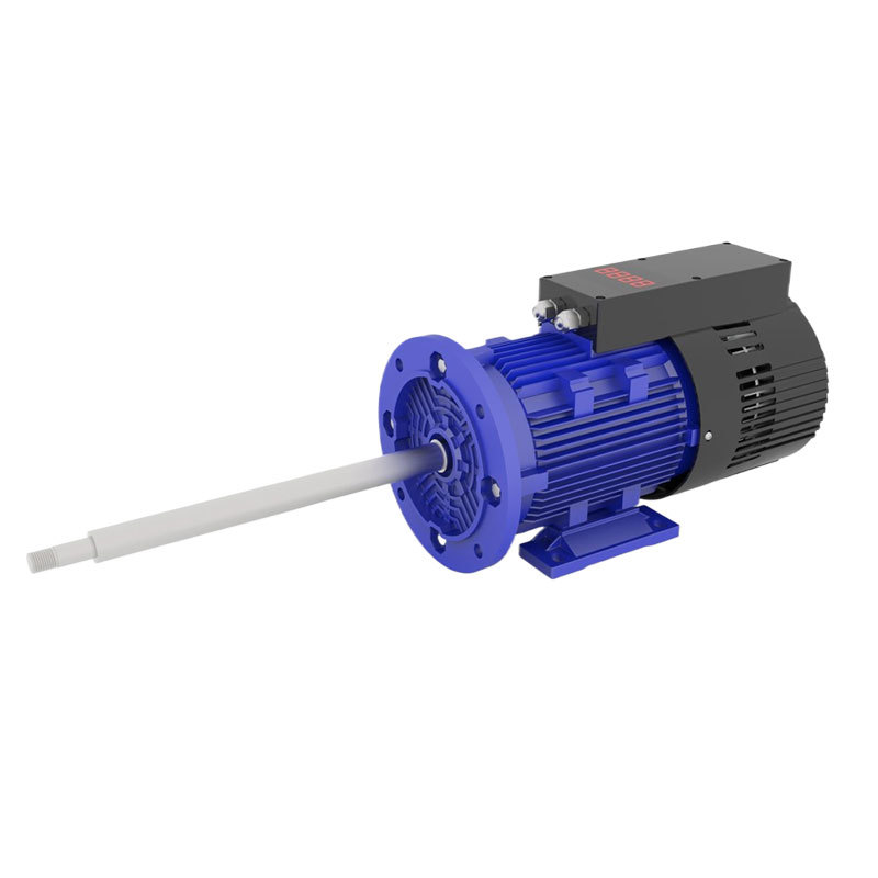 Permanent magnet integrated machine motor