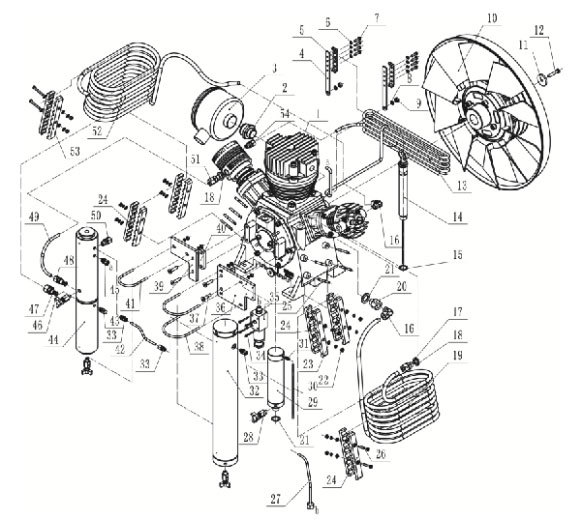 High Pressure Air Compresso