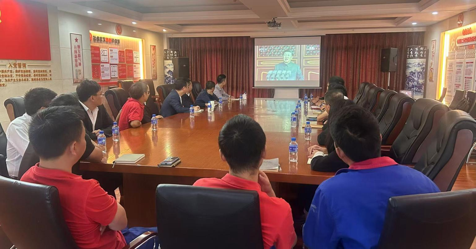 赓续抗战精神血脉  凝聚企业发展动能 ——云南人民电力电气有限公司组织观看抗战胜利80周年纪念大会