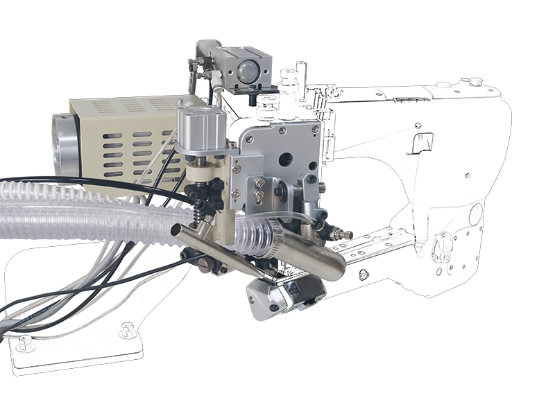 4-Needle 6-Thread Flat-Seamer Machine Automatic Device