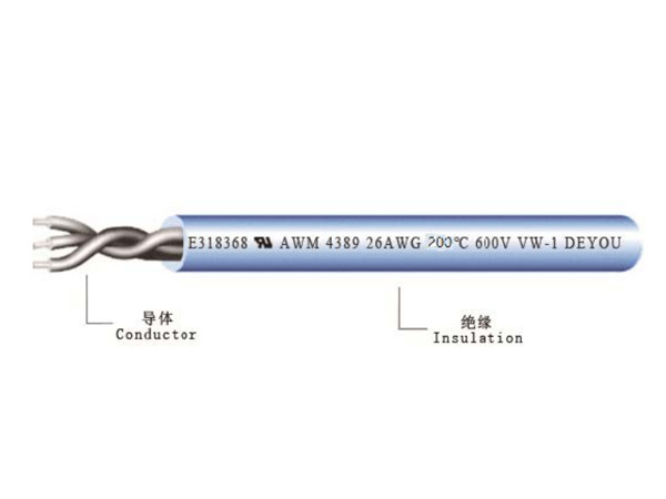 耐高溫型多芯電纜UL4389