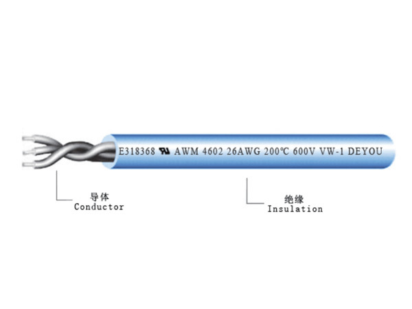 耐高溫型多芯電纜 UL4602