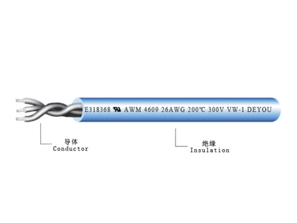 耐高溫型多芯電纜UL4609