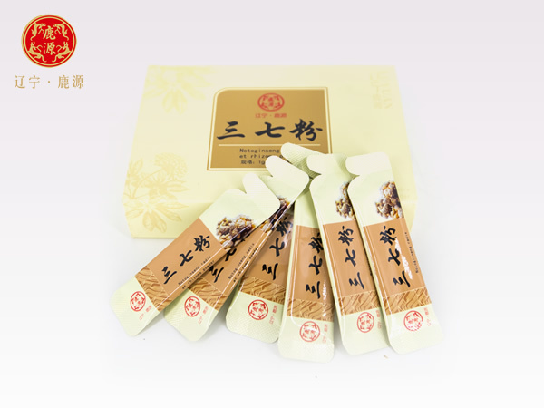 三七粉  規(guī)格：1克/袋 X 30袋/盒