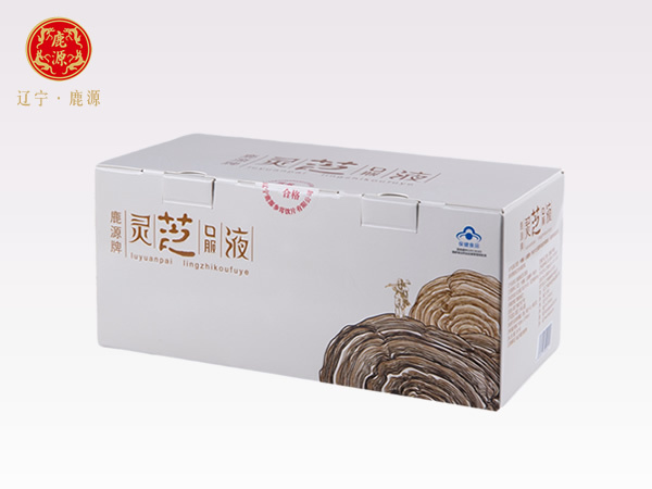 鹿源牌靈芝口服液  規(guī)格：50ml/瓶×10瓶/盒