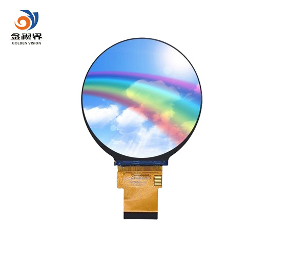 2.8-inch TFT circular LCD screen