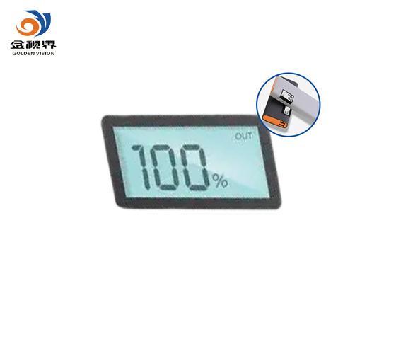 Rechargeable lcd display
