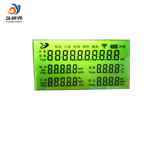 Industrial Instrument LCD Display