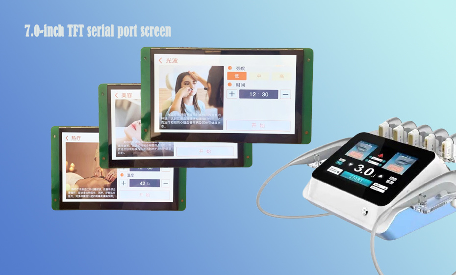 The 7-inch TFT serial screen from goldenvision creates a high-quality visual experience for you!