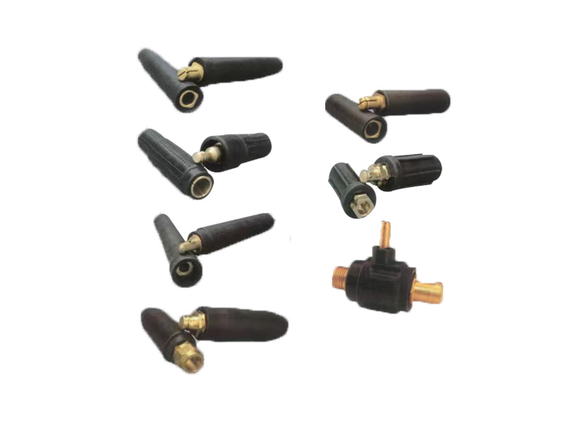 Plug socket and coupler series for welding machine