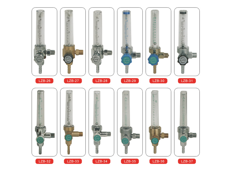Buoy oxygen flowmeter