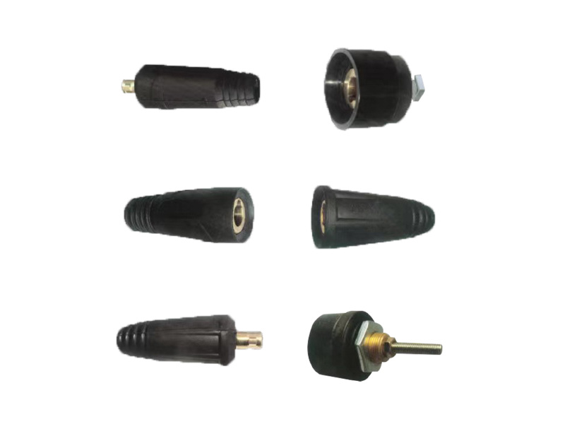 Plug socket and coupler series for welding machine