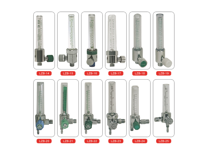 Buoy oxygen flowmeter