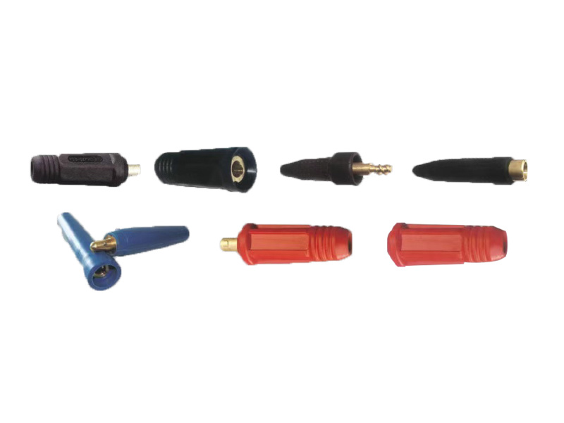 Plug socket and coupler series for welding machine