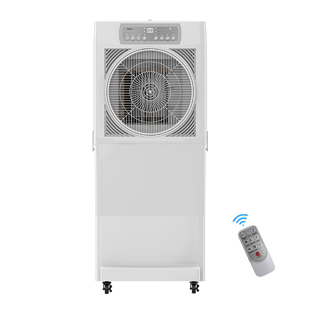 New developed ultra-silent fan portable electric evaporative honeycomb air cooler with 45 litres detachable water tankl