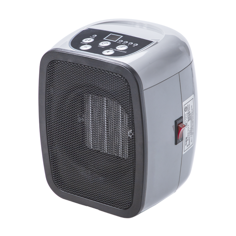 Tip-over protection petit électrique portable intelligent espace ventilateur de bureau chauffage pour la maison d'hiver