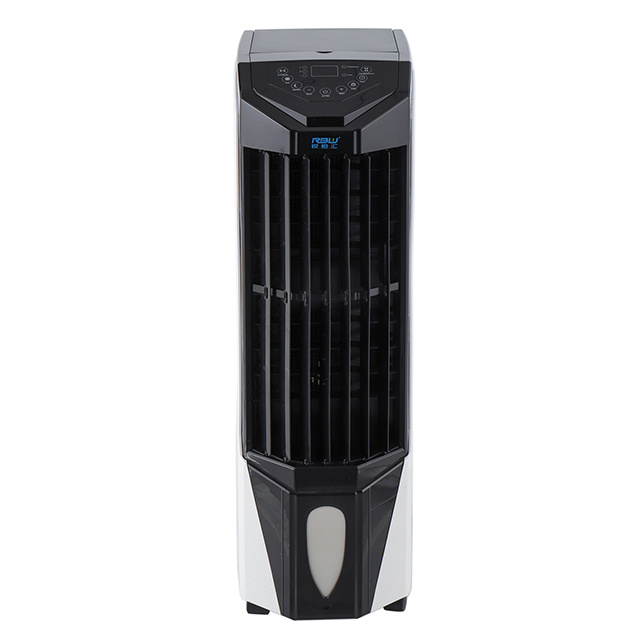 Sample support 100W portable compact evaporative 20 litres water tank air cooler with LED touching control panel