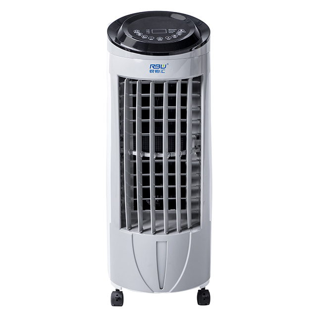 Multi-function 100W low power 15 liters water tank mobile portable evaporative air cooler fan for home office use