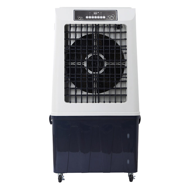 Workshop honeycomb cooling fan system 8000m3/h large airflow industrial air cooler with 80 liters detachable water tank