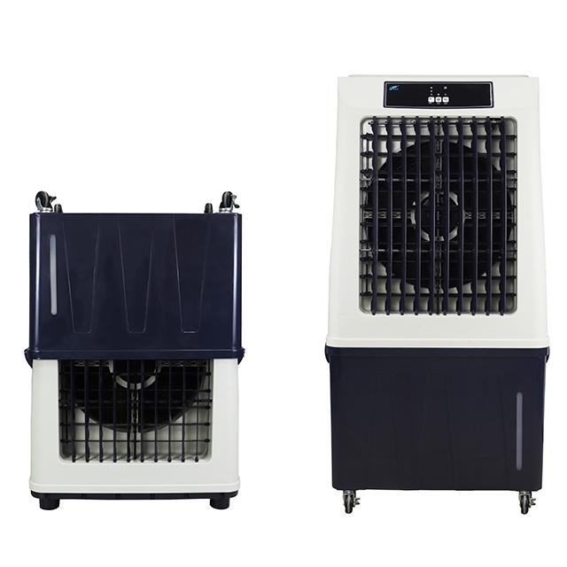 Remote control 80 liters large detachable water tank cooling fan indoor and outdoor industrial use evaporative air cooler