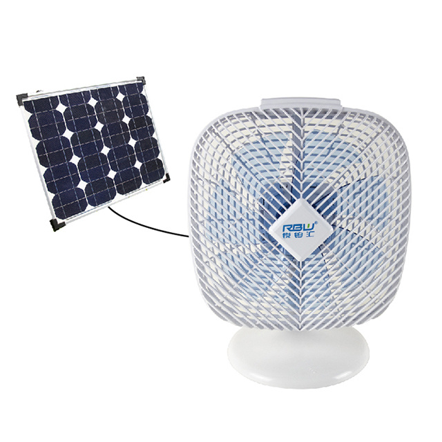 New arrival DC5V WiFi control portable USB rechargeable smart table fan with solar charging