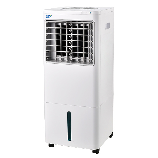 Hogar interior silencioso 220W portátil ventilador 30 litros tanque de agua grande AC evaporativo aire refrigerador con control remoto