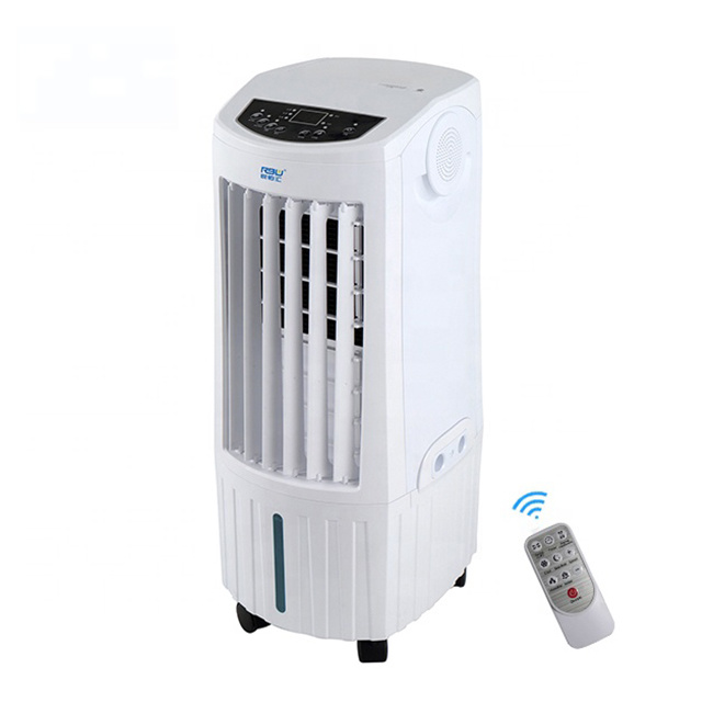 Best selling household high Quality ABS material quiet cooling fan evaporative air cooler with 12 liters detachable water tank