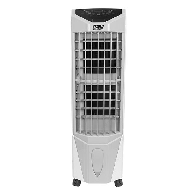 Household standing grey mobile 20 litres water tank cool breeze portable evaporative air cooler