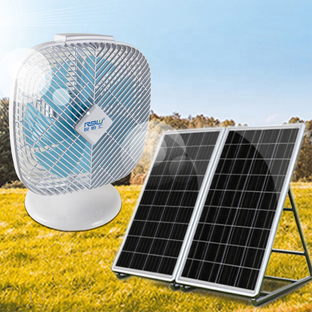 High speed best operated DC5V solar powered table rechargeable smart fan with WiFi mobile phone remote control