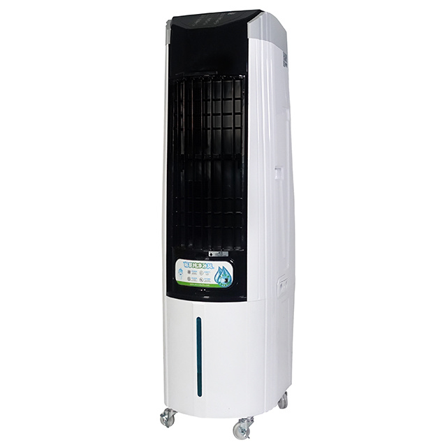 Nouveau modèle grande sortie d'air vent fort debout refroidisseur d'air par évaporation portable avec 45 litres réservoir d'eau