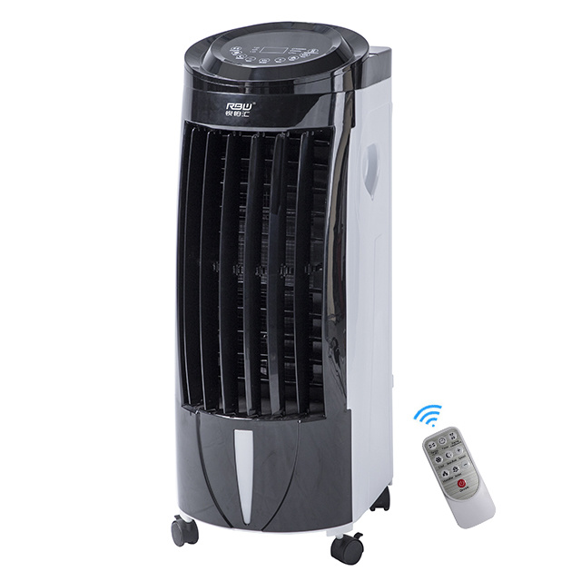 Energy efficient floor standing remote control 15 liters water capacity portable evaporative AC air cooler fan