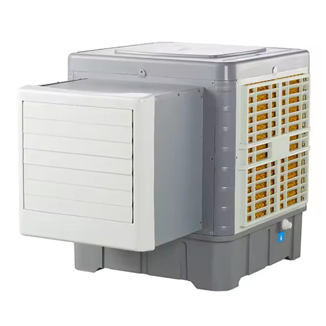 Heavy duty outdoor wall mounted 25 liters water tank industrial evaporative air cooler