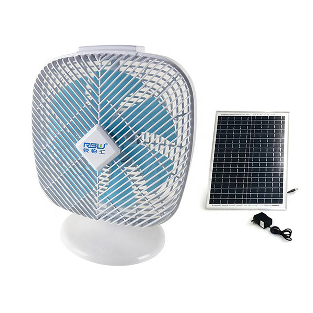 OEM/ODM factory price portable smart WiFi control DC5V solar powered rechargeable table fan