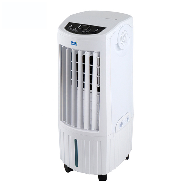 Super Asia room standing noiseless portable AC evaporative 12 litres detachable water tank pure white air cooler