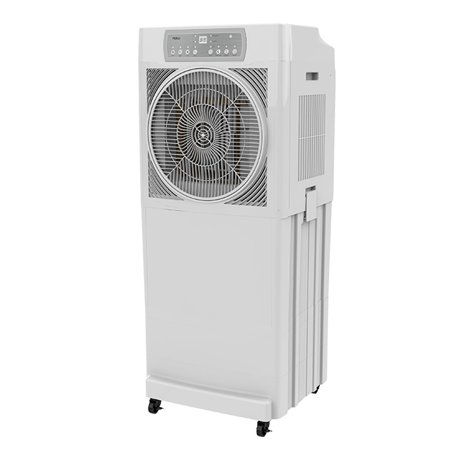 Brand new strong wind 5000 m³/h airflow high quality ABS material portable evaporative water air cooler with 45 liters large-capacity