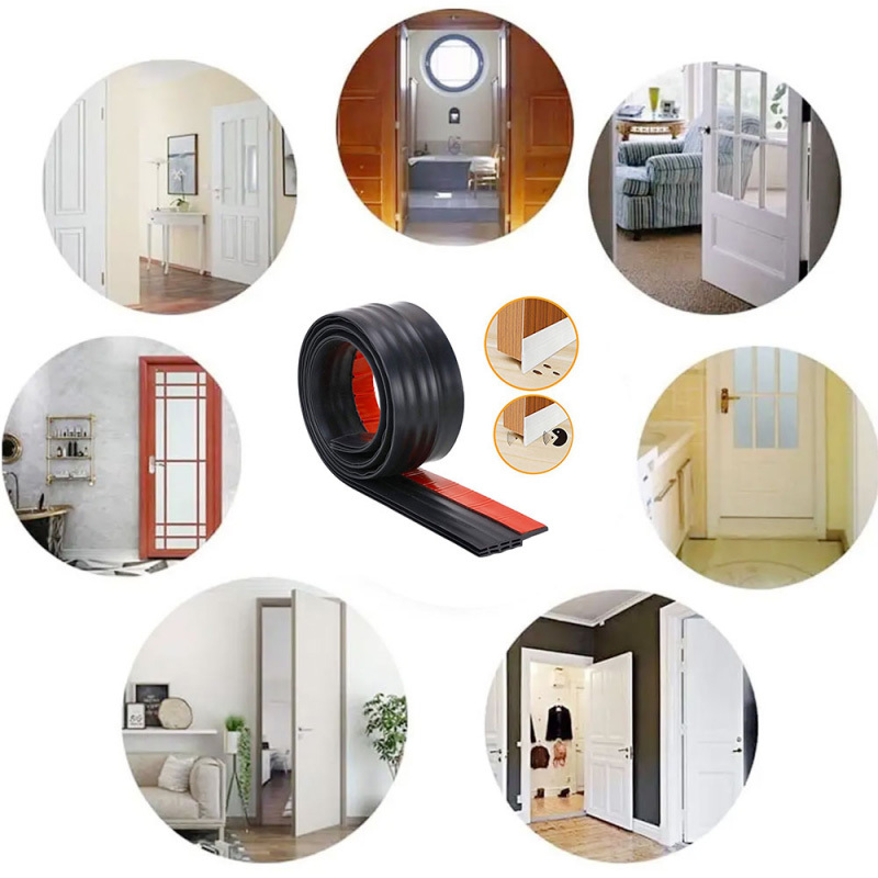 Rubber Silicone door bottom seal strip
