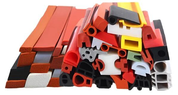 Silicone high and low temperature resistant sealing strip
