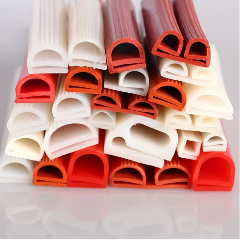 E Shape Silicone Rubber Seal Strip Gasket