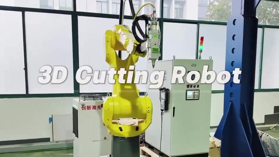 High Precision 3D Laser Cutting Robot(Fanuc M20iB)