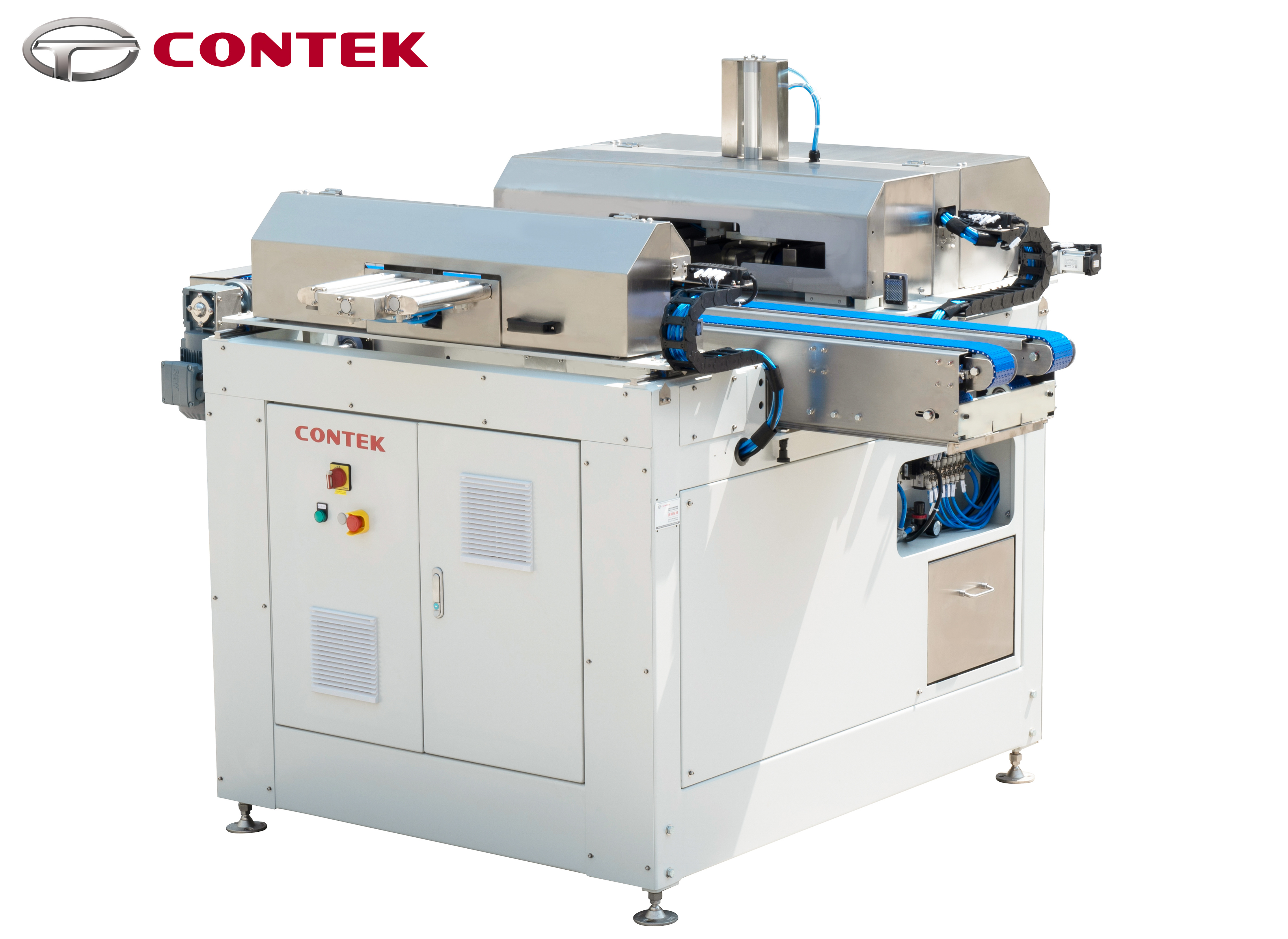 Automatic Strap Cutting & Carton Feeding Unit