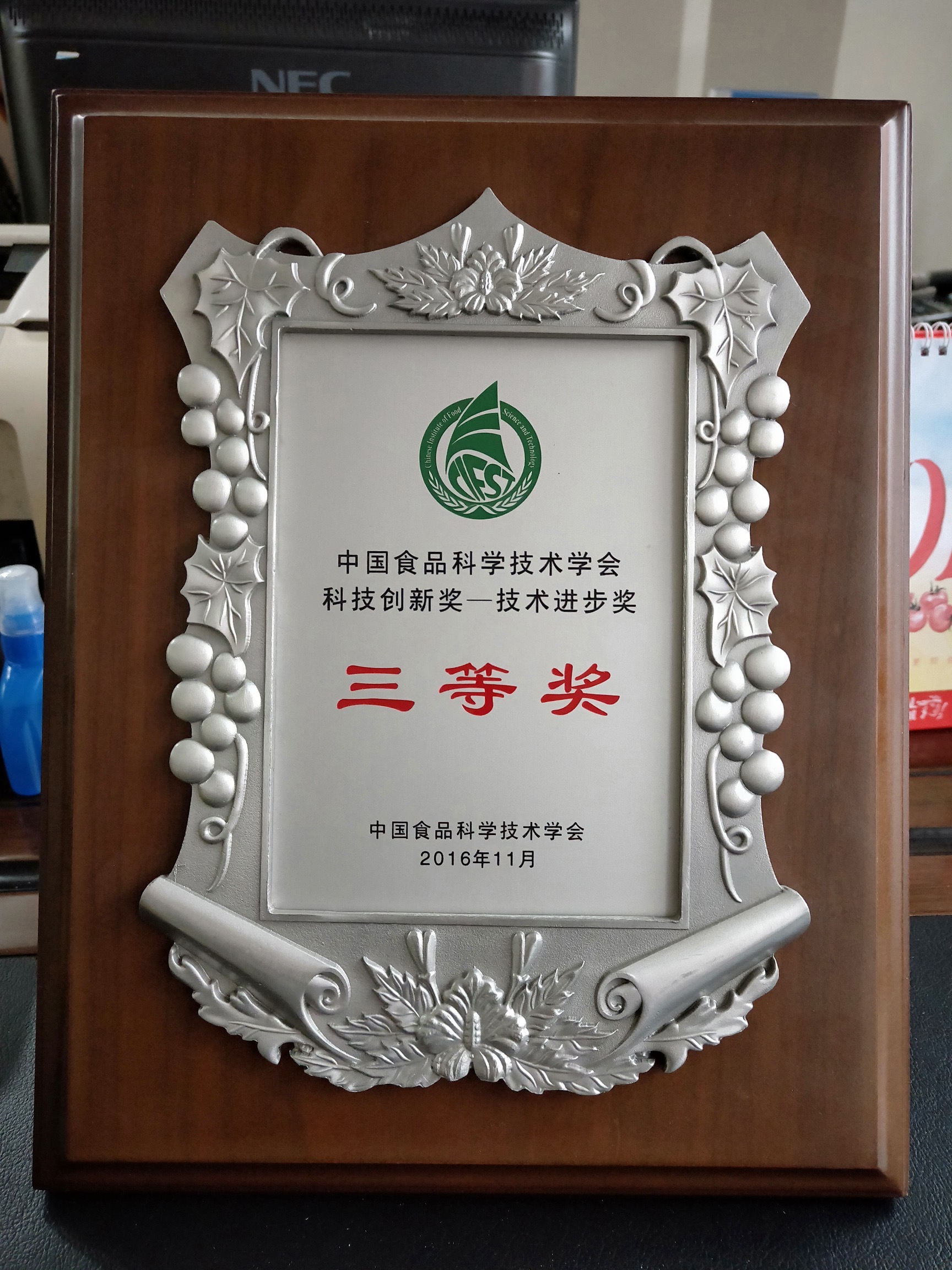 2016 Science and Technology Innovation Progress Award Medal 2016 Science and Technology Innovation Progress Award Medal