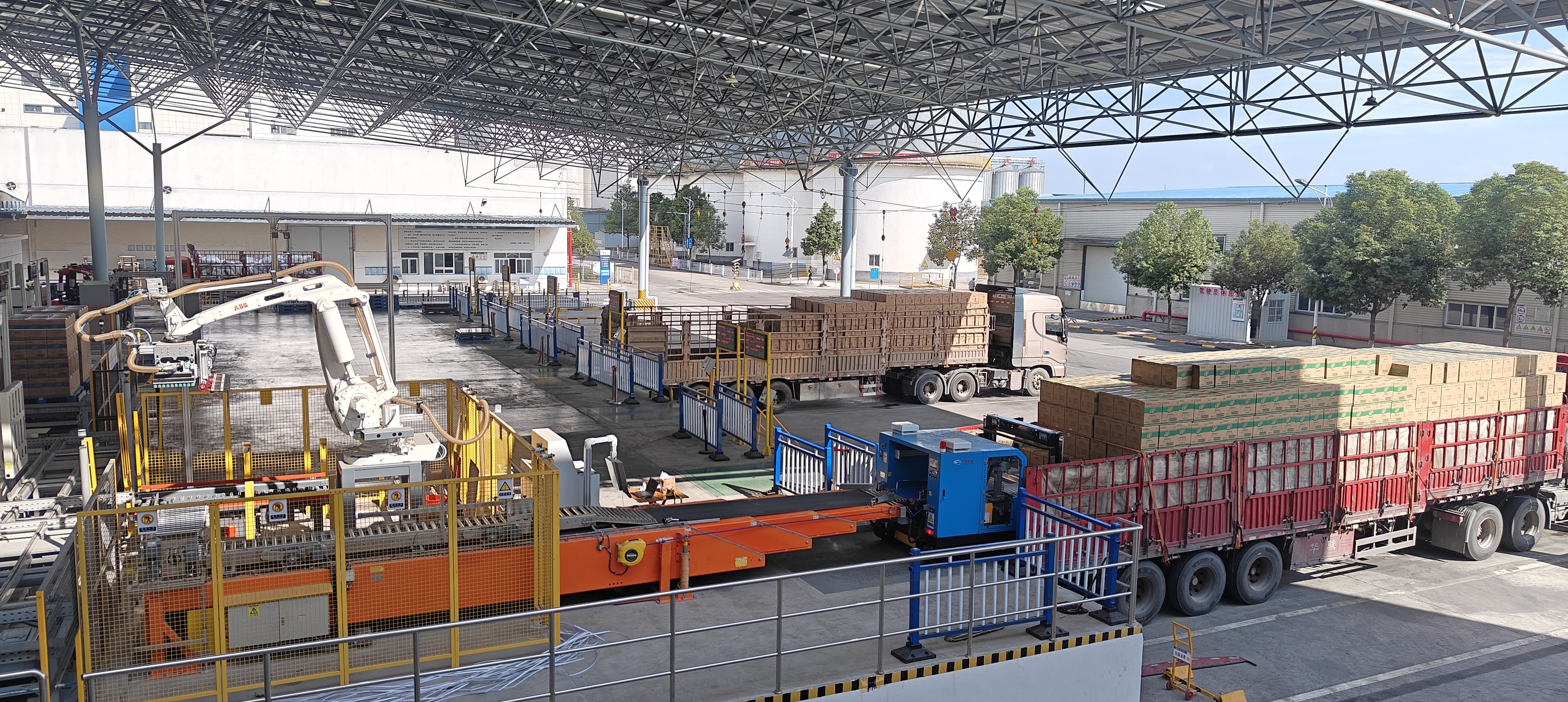 Automatic Depalletizing & Truck Loading System