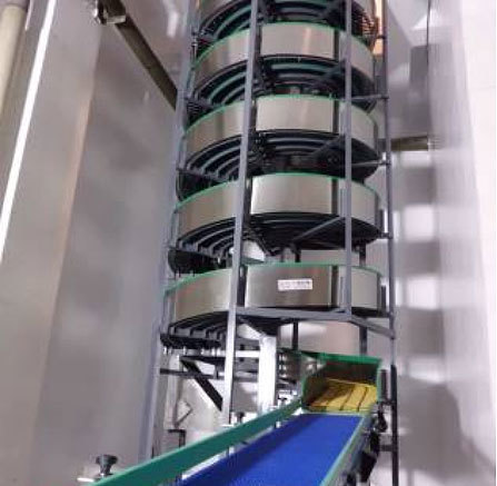 Powered Spiral Conveyor