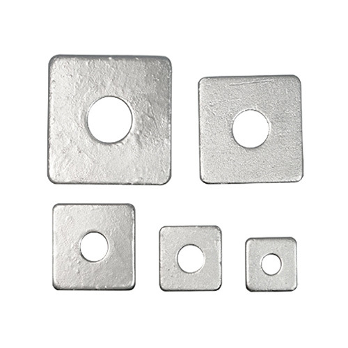 Hot-dip galvanized square washer
