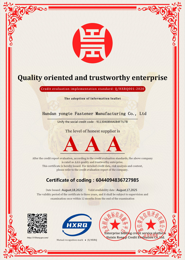 Quality oriented and trustworthy enterprise